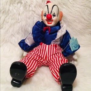 COPY - A Dynasty Vintage Porcelain Clown Doll